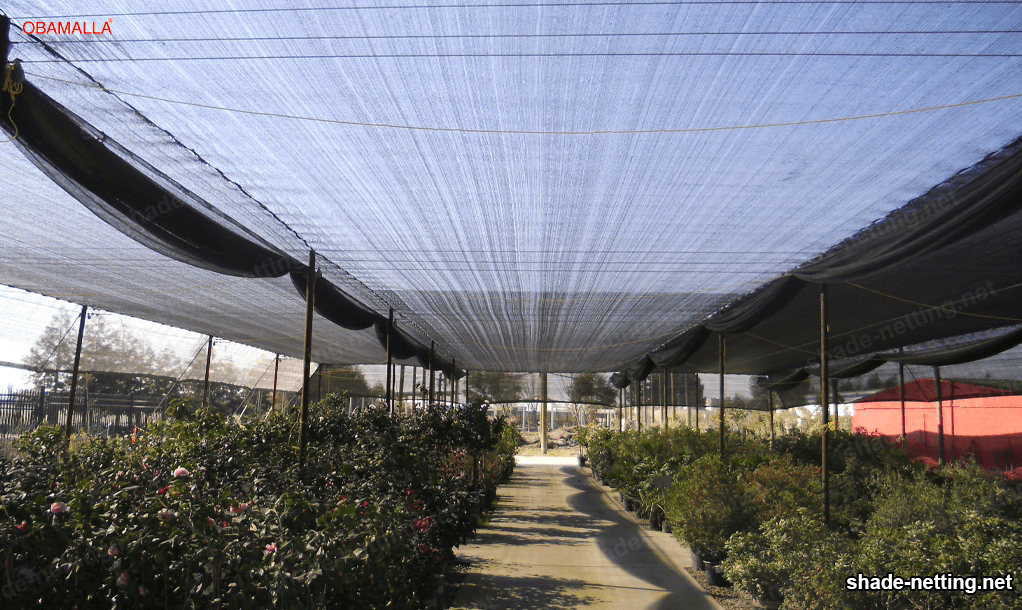 shade your crops with the use of shade netting